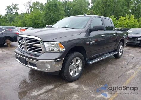 2017 Ram 1500 Big Horn 4X4 5'7 Box z USA, uszkodzony, nr VIN 3C6RR7LT5HG689818